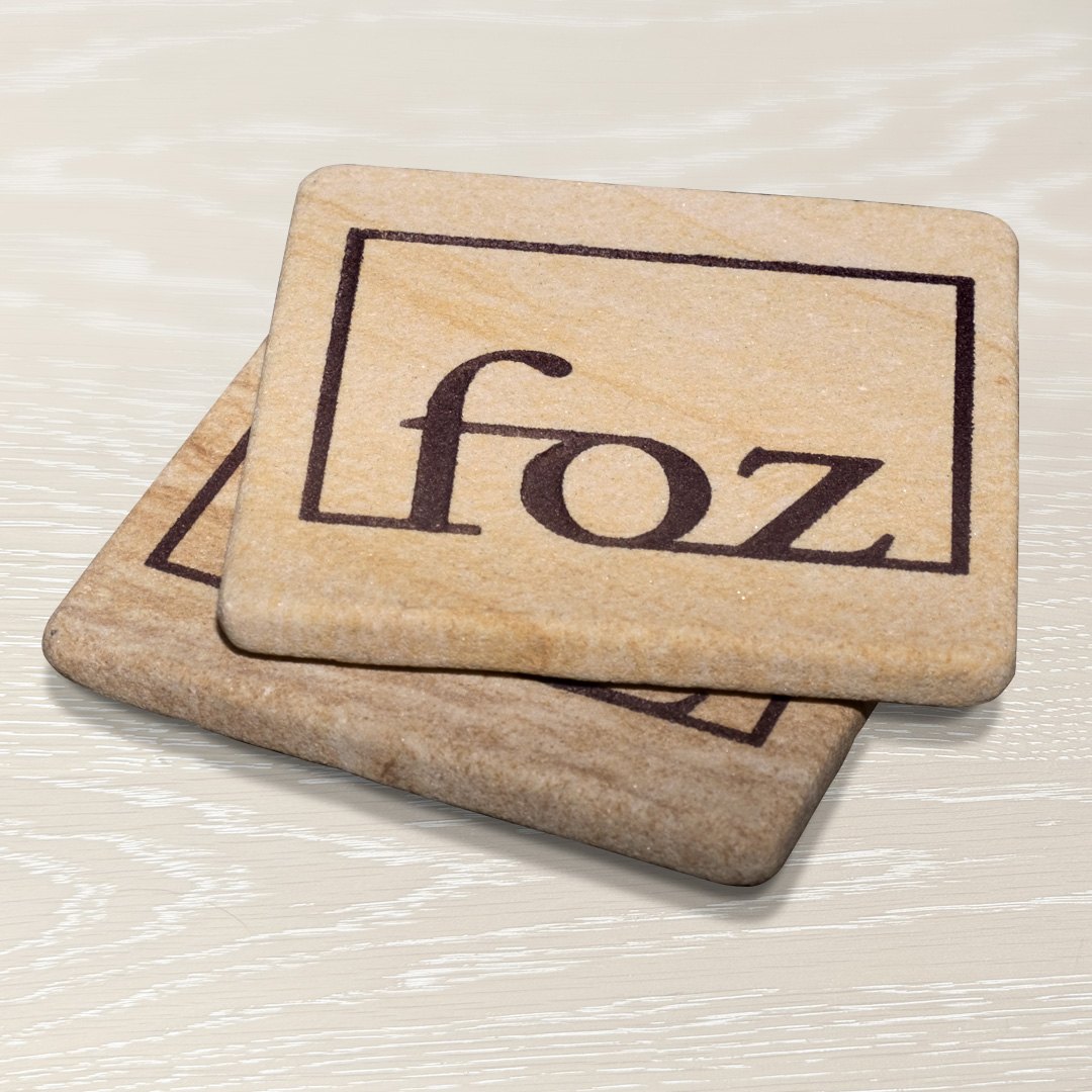 FOZ Stone Coasters (set of 2)